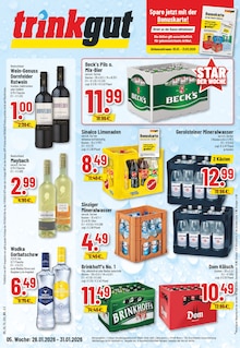 Wodka im Trinkgut Prospekt "Aktuelle Angebote" mit 10 Seiten (Wuppertal)