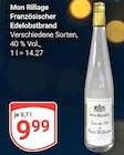 Französischer Edelobstbrand Angebote von Mon Rillage bei GLOBUS Homburg für 9,99 €
