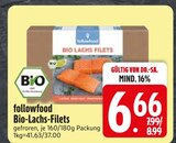 Bio-Lachs-Filets von followfood im aktuellen EDEKA Prospekt für 6,66 €