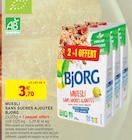 Muesli sans sucres ajoutés - BJORG dans le catalogue Intermarché Express