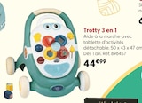Trotty 3 en 1 - La Grande Récré - La Grande Récré à Montrouge Trotty 3 en 1 - La Grande Récré en promo chez La Grande Récré Montrouge à 44,99 €