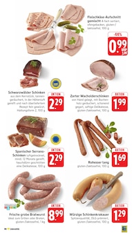 Wurst im aktuellen EDEKA Prospekt (Karlsruhe) Wurst im EDEKA Prospekt "Aktuelle Angebote" mit 46 Seiten (Karlsruhe)