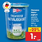 Naturjoghurt im Angebot bei Netto Marken-Discount in Celle Naturjoghurt Angebote von Hansano bei Netto Marken-Discount Celle für 1,00 €