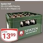 Spaten Hell im Angebot bei GLOBUS in Kempen Spaten Hell Angebote von Spaten München bei GLOBUS Kempen für 13,99 €