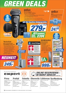 Kühlschrank im expert Prospekt "Top Angebote" mit 12 Seiten (Freital)