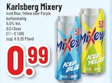 Mixery Iced Blue von Karlsberg für 0,99 € bei Trinkgut im Angebot Mixery Iced Blue von Karlsberg im aktuellen Trinkgut Prospekt