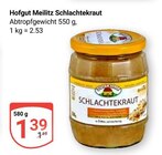 Schlachtekraut im Angebot bei GLOBUS in Gera Schlachtekraut Angebote von Hofgut Meilitz bei GLOBUS Gera für 1,39 €
