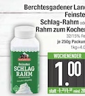 Feinster Schlag-Rahm von Berchtesgadener Land im aktuellen EDEKA Prospekt für 1,00 €