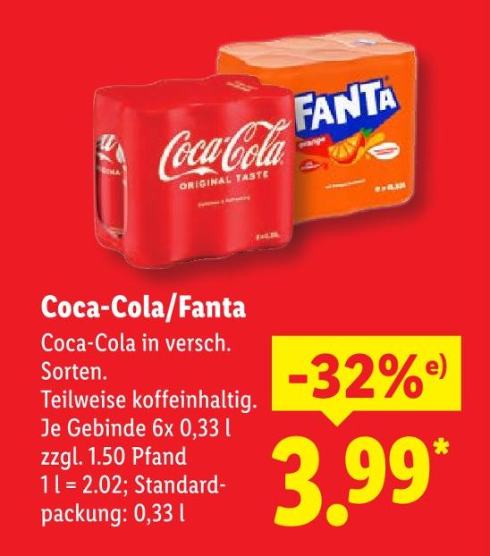 Coca-Cola/Fanta