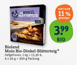 Moin Bio-Dinkel-Blätterteig im Angebot bei tegut in Frankfurt Moin Bio-Dinkel-Blätterteig Angebote von Bioland bei tegut Frankfurt für 3,99 €