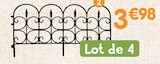 Lot de 4 bordures de jardin à B&M dans Longnes