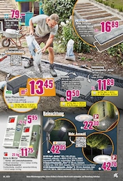 Hornbach LED-Lampe im Prospekt 