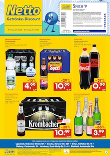 Netto Marken-Discount Prospekt "DER ORT, AN DEM DU IMMER AUSGEZEICHNETE PREISE FINDEST." mit  Seiten (Brilon)