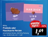 Pralinés oder Hauchzarte Herzen bei Konsum im Prospekt "" für 1,69 €