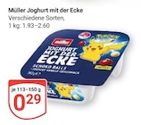 GLOBUS Markkleeberg - Joghurt mit der Ecke Angebot im Prospekt Joghurt mit der Ecke bei GLOBUS im Markkleeberg Prospekt für 0,29 €