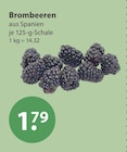 Brombeeren im V-Markt Prospekt Brombeeren von im aktuellen V-Markt Prospekt für 1,79 €