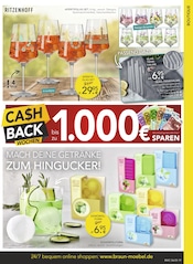 Eis im BRAUN Möbel-Center Prospekt in Freiburg Aktueller BRAUN Möbel-Center Prospekt mit Eis, "CA$HBACK WOCHEN", Seite 19