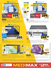 Drucker im MEDIMAX Prospekt "WIR WOLLEN QUALITÄT, DIE SICH AUSZAHLT!" mit 8 Seiten (Duisburg)
