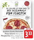 Steinofen Pizza Salami im Angebot bei E center in Hanau Steinofen Pizza Salami Angebote von Gustavo Gusto bei E center Hanau für 3,33 €