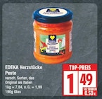 Pesto von EDEKA Herzstücke für 1,49 € bei EDEKA im Angebot Pesto von EDEKA Herzstücke im aktuellen EDEKA Prospekt