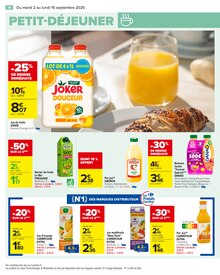 Promotion Poule dans le prospectus Carrefour, valable du 02/09/2025 au 15/09/2025 Promo Poule dans le catalogue Carrefour du moment à la page 16