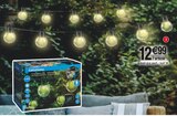 Guirlande lumineuse solaire 20 boules - GRUNDIG dans le catalogue Cora