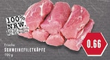 Frische Schweinefiletköpfe Angebote bei E center Essen für 0,66 €