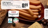 Wiener Würstchen Angebote von REWE Regional bei REWE Herten für 0,99 €