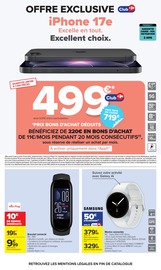 Promos Montre dans le catalogue "Carrefour" de Carrefour Montre en promo dans le catalogue Carrefour à la page 79
