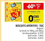 Biscuits Apéritifs - TUC dans le catalogue Supeco