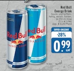 Energy Drink oder Sugarfree von Red Bull im aktuellen EDEKA Prospekt