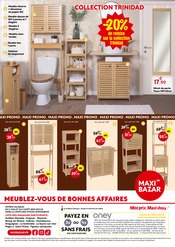 WC Angebote im Prospekt "Meublez-vous de bonnes affaires" von Maxi Bazar WC Angebote im Prospekt "Meublez-vous de bonnes affaires" von Maxi Bazar auf Seite 8