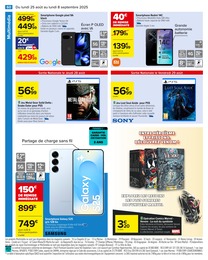 Offre Sony dans le catalogue Carrefour du moment à la page 62