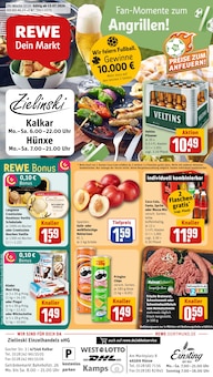 REWE Kalkar Prospekt der aktuellen Woche, gültig von 13.07.2026 bis 18.07.2026 Aktueller REWE Kalkar Prospekt "Dein Markt" mit 32 Seiten