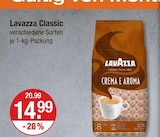 Classic im V-Markt Prospekt Classic von Lavazza im aktuellen V-Markt Prospekt für 14,99 €