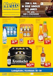 Netto Marken-Discount Prospekt für Ludwigshafen (Rhein): "DER ORT, AN DEM DU IMMER AUSGEZEICHNETE PREISE FINDEST.", 2 Seiten, 09.12.2024 - 14.12.2024