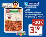 Gyros von MEINE METZGEREI im aktuellen ALDI SÜD Prospekt für 3,19 €