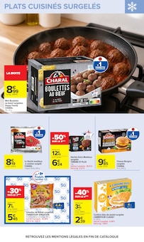 Promotion Viande hachée boeuf surgelée dans le prospectus Carrefour, valable du 06/10/2026 au 19/10/2026 Promo Viande hachée boeuf surgelée dans le catalogue Carrefour du moment à la page 30