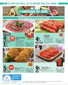 Promotion Crustacés dans le prospectus E.Leclerc, valable du 21/07/2026 au 01/08/2026 Promo Crustacés dans le catalogue E.Leclerc du moment à la page 10