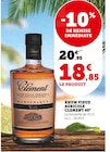 Rhum vieux agricole 40° - Clément en promo chez Super U Sarcelles à 18,85 €
