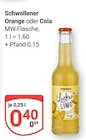 Orange im Angebot bei GLOBUS in Trier Orange Angebote von Schwollener bei GLOBUS Trier für 0,59 €