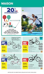 Offre Vélo dans le catalogue Carrefour du moment à la page 64