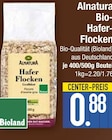 Bio-Hafer-Flocken von Alnatura im aktuellen EDEKA Prospekt für 0,88 €