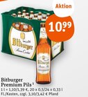 Bitburger Premium Pils Angebote bei tegut Jena für 10,99 €