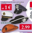 Kopfbedeckungen für 1,00 € bei Woolworth im Angebot Kopfbedeckungen im aktuellen Woolworth Prospekt