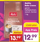 Aktuelle Melitta Angebote bei Netto Marken-Discount in Nürnberg Aktuelles Bella Crema Angebot bei Netto Marken-Discount in Nürnberg ab 12,99 €