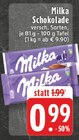 Schokolade im Angebot bei E center in Remscheid Schokolade Angebote von Milka bei E center Remscheid für 0,99 €