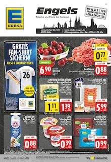 EDEKA Prospekt der Woche "Aktuelle Angebote" Seite 1, 26.05.2026 bis 30.05.2026 für Köln Aktueller EDEKA Prospekt "Aktuelle Angebote" Seite 1 von 26 Seiten für Köln