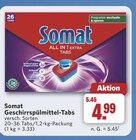 Geschirrspülmittel-Tabs im Angebot bei combi in Emden Geschirrspülmittel-Tabs Angebote von Somat bei combi Emden für 4,99 €