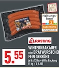 Winterkrakauer oder Bratwürstchen fein gebrüht Angebote von Rasting bei Marktkauf Iserlohn für 5,55 €